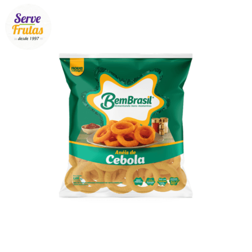Anéis de Cebola (Onion Rings) - batata petisco congelado atacado distribuidor SP
